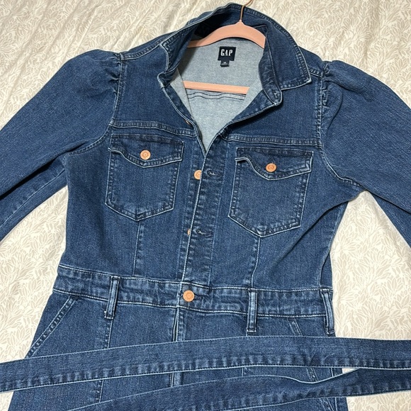 Gap Denim Jumpsuit - Picture 2 of 2